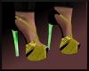 IVI Yellow Strappy Heels
