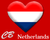 CB Netherland Flag Heart