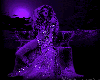Sexy purple lady