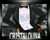 Black white tuxedo + bow