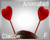 C red hearts animated F