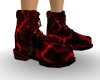 Red Rave Boots