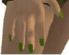 SM Green Nails 45