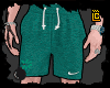 ⓜ shorts NK green