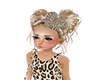 cheetah Baby bow