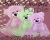 [M]Kids Teddy -Purple