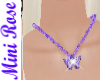 Purple ButterflyNecklace