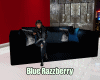 Blue Razzberry Loveseat