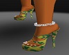 Camo party heels