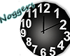 Animated Wall Clock Blk