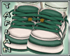 T* Sneakers Green&White