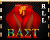 B Red RLL w/Gold Belt