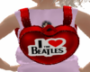 Heart Beatles Backpack