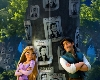 Couple Rapunzel Cutout