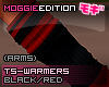 ME|ArmWarmers|Black/Red