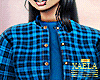 ! Blue Plaid Shirt