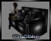 (OD) Dark loft couch