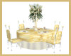 Gold/White Wedding Table