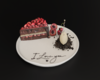 Plate Cake ILY