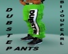 dubstep pants green