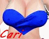 CC- TOP HEART BLUE