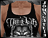 Thug Muscled Tank Blk