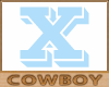 X Letter Sticker