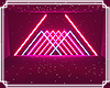 Abstract Neon Room Pink