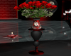 Red Black Skull Roses