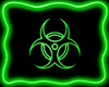 toxic green throne