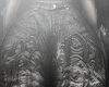 T. leopard jeans