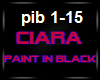 Ciara Paint in Black