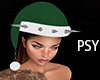 X Green Santa Hat W X