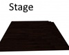 Wooden stage