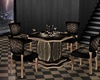 Gold&Black Club Table