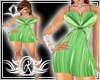 Coctel Green Dress XXL