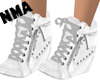 Heeled Sneakers *White