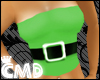 {CMD}Green Top+Blaq Belt