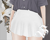S - Miniskirts White