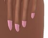 pink swirly nails