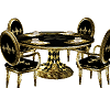 Blk Gold Coffee Table