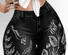 Lace Black Denim