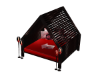red romance chair bed