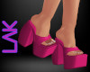 Camila heels fuchsia