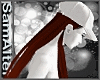 RED HAIR FOR HAT GORRA 2