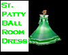 ~jr~St Patty Ballgown