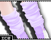 Ice * Lilac Legwarmers