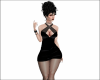 MK Black Velvet Dress