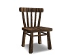 Rustic Br Wood Chair