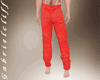Red Social Pants